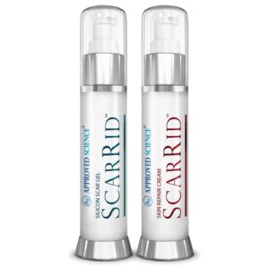 Accredited Science® ScarRid – Fade Scars – 1 Gel and 1 Cream – 1 Fl. Oz For every Bottle