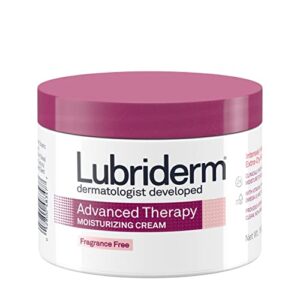 Lubriderm Superior Treatment Fragrance-Totally free Moisturizing Cream with Vitamin E and Pro-Vitamin B5, Intensive Hydration for Additional Dry Skin, Non-Greasy Formulation, 16 fl. oz