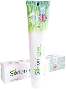 Sorion Cream for Eczema Psoriasis and Ayurveda Skin Care with Coconut Oil, Neem, Turmeric, Mild Moisturizer for Itch Reduction, Method with Vitamin C, Vitamin A, Vitamin E to Enrich Consolation