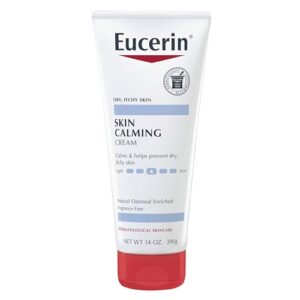 Eucerin Skin Calming Purely natural Oatmeal Enriched Crème White 14 oz