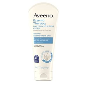 Aveeno Eczema Remedy Each day Moisturizing Product for Delicate Pores and skin, Relaxing Lotion with Colloidal Oatmeal for Dry, Itchy, and Irritated Skin, Steroid-Absolutely free and Fragrance-Free, 7.3 oz